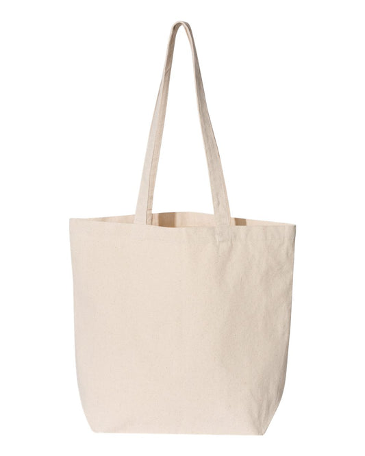 Large Cotton Canvas Tote